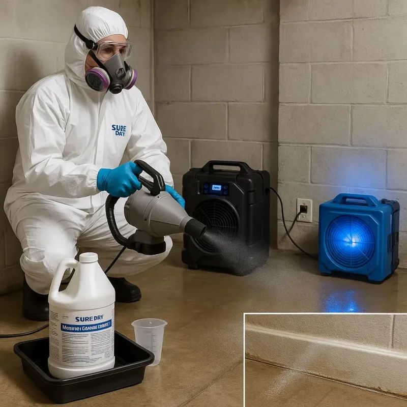 Sanitization and Odor Removal process in Weston, OH