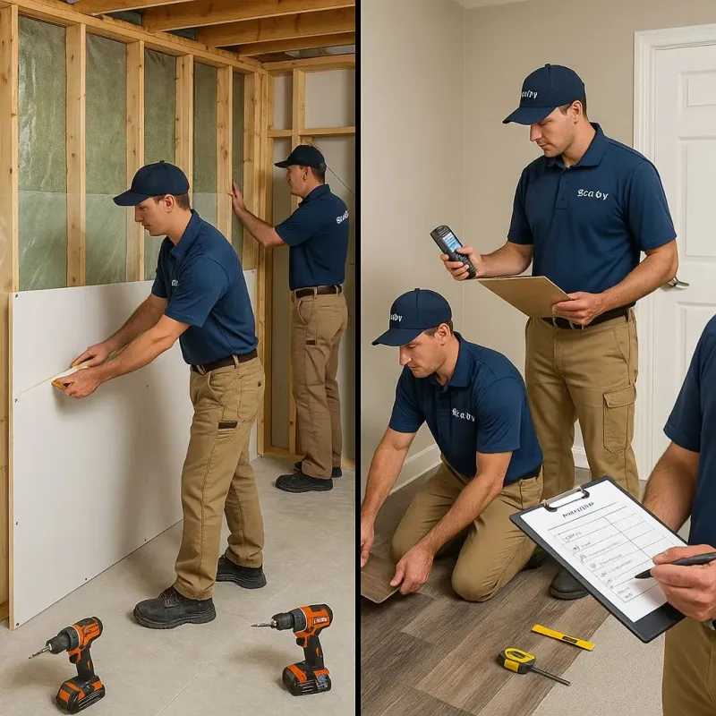 Repairs and Reconstruction process in Weston, OH